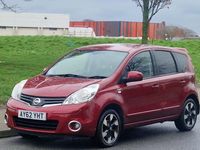Begagnad Nissan Note N-TEC 2012 Röd Halvkombi