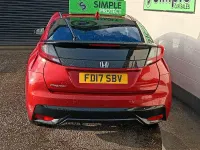 Used Honda Civic SR 120 HP (88 kW) 2017 Red Hatchback