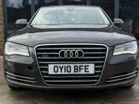 Used Audi A8 Basis 350 HP (257 kW) 2010 Grey Sedan