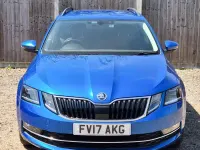 Begagnad Skoda Octavia SE L 2017 Blå Kombi