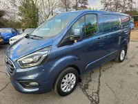 Used Ford Transit Custom Limited 126 HP (92 kW) 2021 Blue Van