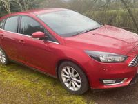 Used Ford Focus Titanium 150 HP (110 kW) 2017 Red Hatchback