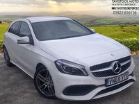Used Mercedes A180 AMG line 122 HP (89 kW) 2015 White Hatchback
