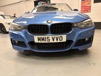 Used BMW 330 M Sport 254 HP (186 kW) 2015 Blue Sedan