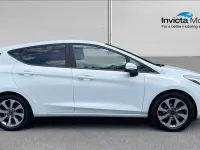 Used Ford Fiesta Trend 125 HP (91 kW) 2021 Frozen white Hatchback