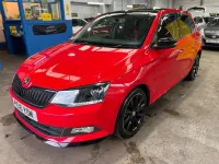 Used Skoda Fabia Monte Carlo 60 HP (44 kW) 2016 Red Hatchback
