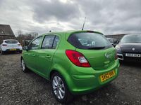 Used Vauxhall Corsa Active 2012 Green Hatchback