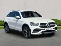 Used Mercedes GLC220 AMG line 2019 White Estate