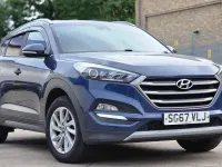 Used Hyundai Tucson SE 2017 Blue SUV