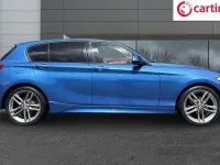 Used BMW 118 M Sport 136 HP (100 kW) 2019 Blue Hatchback