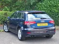 Used Audi A3 150 HP (110 kW) 2019 Blue Sedan