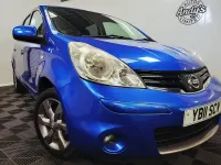 Used Nissan Note N-TEC 2011 Blue Hatchback
