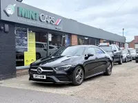 Used Mercedes CLA220 AMG line 190 HP (139 kW) 2022 Black Coupe