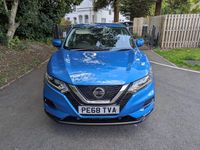 Used Nissan Qashqai Acenta Premium 115 HP (84 kW) 2018 Blue SUV