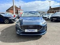Used Ford Fiesta Titanium 100 HP (73 kW) 2022 Blue Hatchback