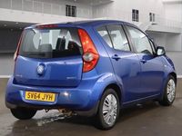 Used Vauxhall Agila S 68 HP (50 kW) 2014 Blue MPV