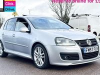 Used VW Golf V GT 170 HP (125 kW) 2007 Silver Hatchback