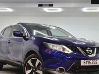 Usado Nissan Qashqai N-TEC 116 HP (85 kW) 2015 Azul SUV