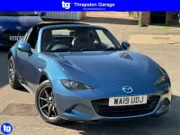 Used Mazda MX5 Inclusive 132 HP (97 kW) 2019 Blue Cabriolet