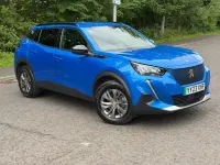 Used Peugeot e-2008 Active+ 100 kW (136 HP) 2023 Blue SUV