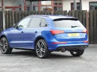 Used Audi Q5 S-line plus 190 HP (139 kW) 2016 Blue SUV