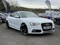 Used Audi A5 Black Edition 225 HP (165 kW) 2013 White Coupe