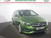 Used Mercedes B180 Premium 109 HP (80 kW) 2016 Green MPV
