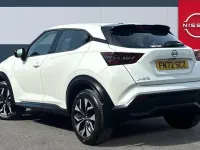 Used Nissan Juke Acenta 114 HP (83 kW) 2022 White SUV