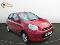 Used Nissan Micra Acenta 80 HP (58 kW) 2012 Red Hatchback