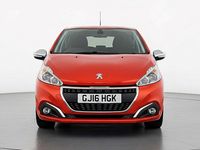 Used Peugeot 208 Allure 2016 Orange Hatchback