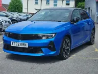 Used Vauxhall Astra Ultimate 130 HP (95 kW) 2023 Blue Hatchback