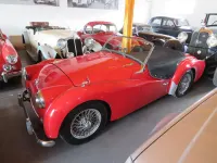 Used Triumph TR3 1957 Red Cabriolet
