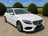 Used Mercedes C250 AMG line 204 HP (150 kW) 2014 White Sedan