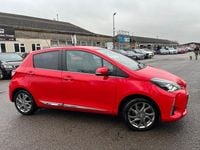 Used Toyota Yaris 2017 Red Hatchback