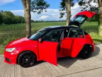 Used Audi A1 Sportback S-Line 125 HP (91 kW) 2017 Red Hatchback