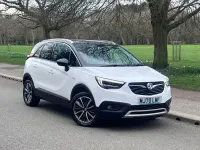 Used Vauxhall Crossland X Elite 130 HP (95 kW) 2020 White SUV
