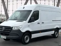 New Mercedes E-Sprinter 100 kW (136 HP) 2025 White Van