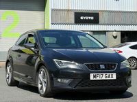 Begagnad Seat Leon FR 2017 Svart Halvkombi