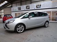 Used Vauxhall Zafira Tourer SRi 134 HP (98 kW) 2016 Silver MPV