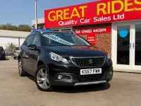 Used Peugeot 2008 Allure 97 HP (71 kW) 2017 Black SUV