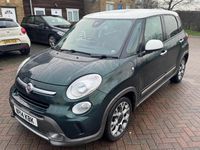 Used Fiat 500L Trekking 85 HP (62 kW) 2014 Green/white MPV