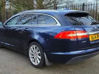 Used Jaguar XF Sportbrake Premium Luxury 200 HP (147 kW) 2014 Blue Estate
