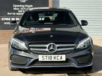 Used Mercedes C220 AMG line 2018 Black Estate