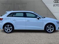 Used Audi A3 Sport 113 HP (83 kW) 2018 White Sedan