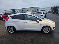 Used Ford Fiesta Titanium 2014 White Hatchback