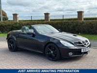 Used Mercedes SLK200 184 HP (135 kW) 2009 Black Cabriolet