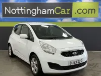 Used Kia Venga 123 HP (90 kW) 2013 White Hatchback