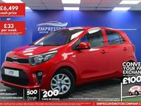 Used Kia Picanto 66 HP (48 kW) 2018 Red Hatchback