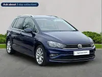 Used VW Golf Sportsvan GT 150 HP (110 kW) 2018 Blue MPV