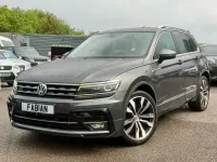 Used VW Tiguan R-line 150 HP (110 kW) 2017 Grey SUV